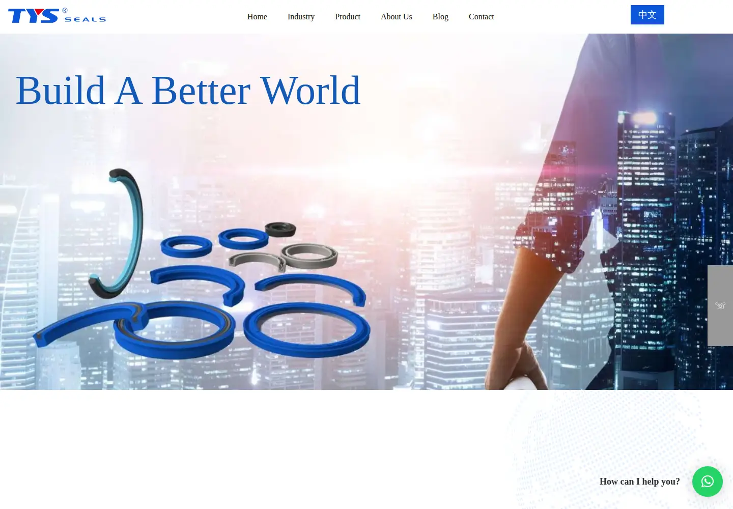 Screenshot of tysseals.com