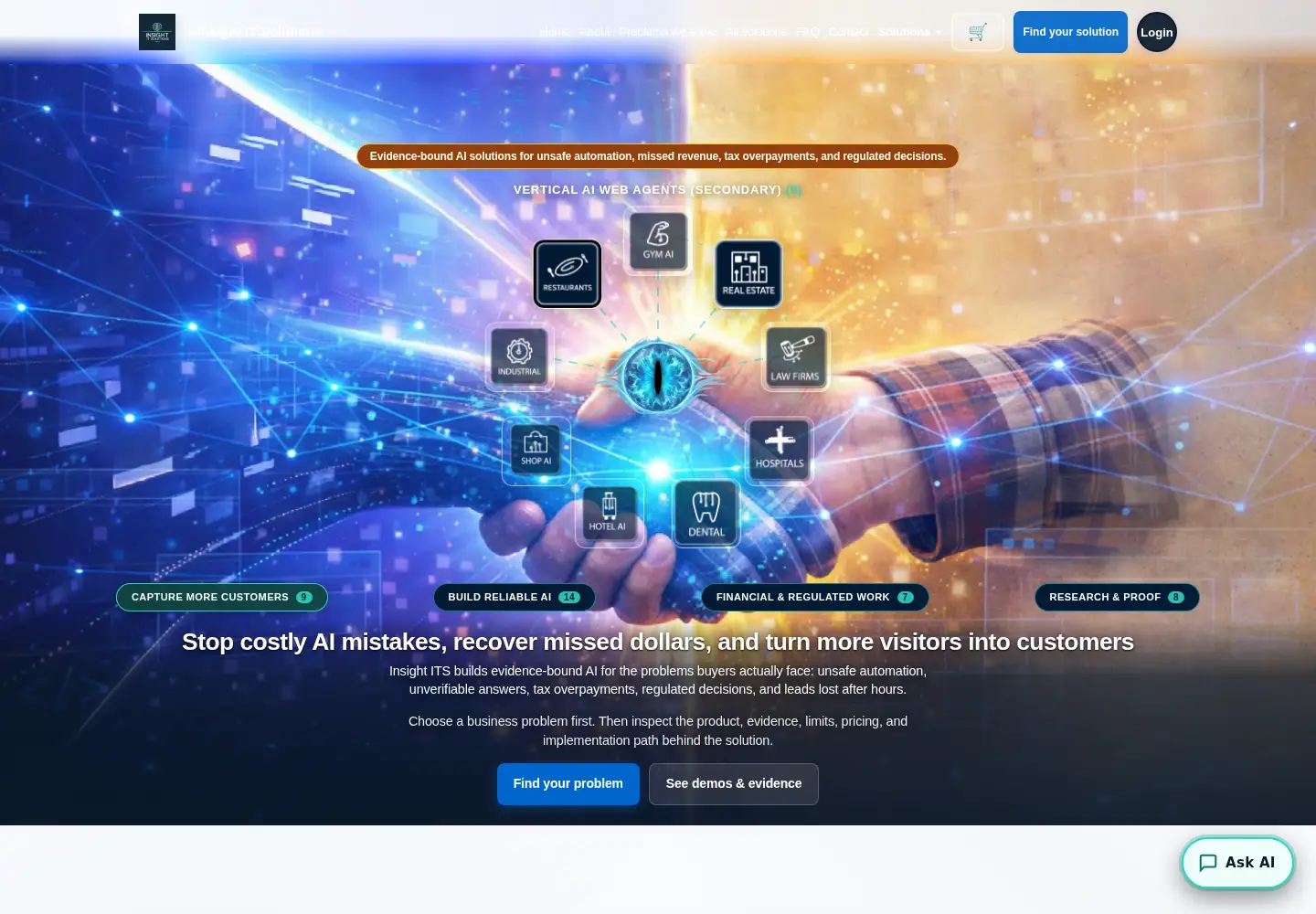 Screenshot of insightits.com