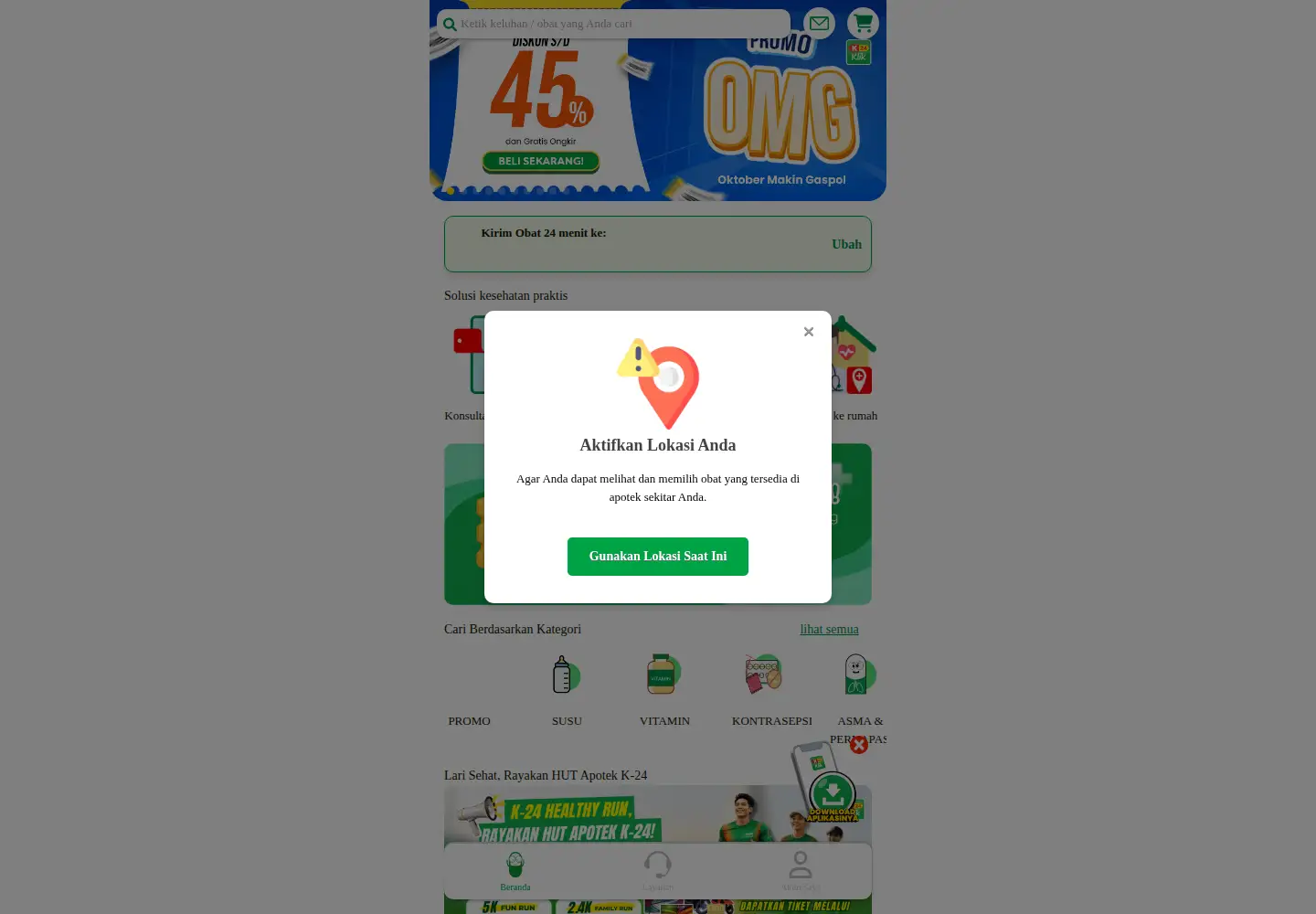 Screenshot of k24klik.com