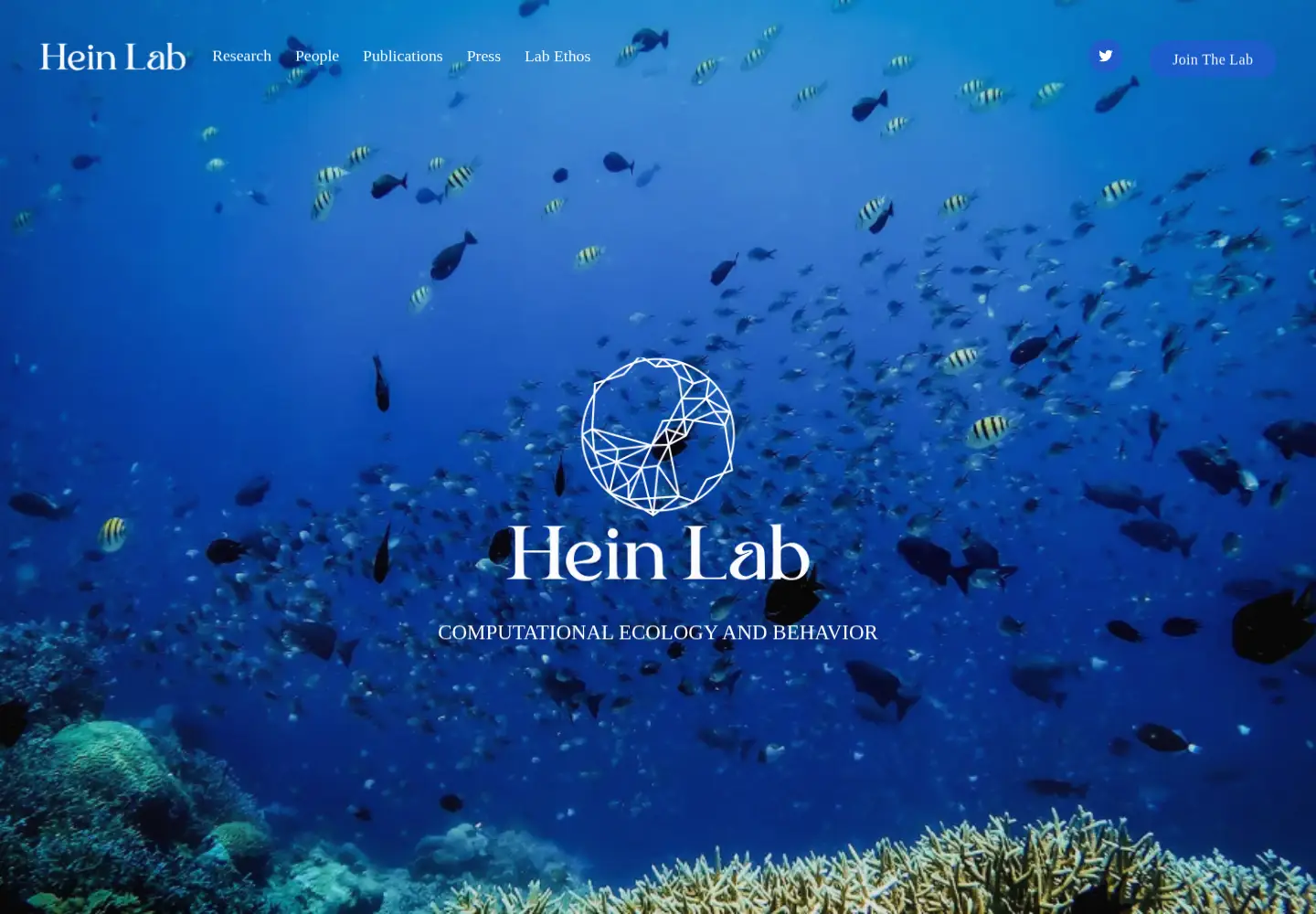 Screenshot of andrewhein.org