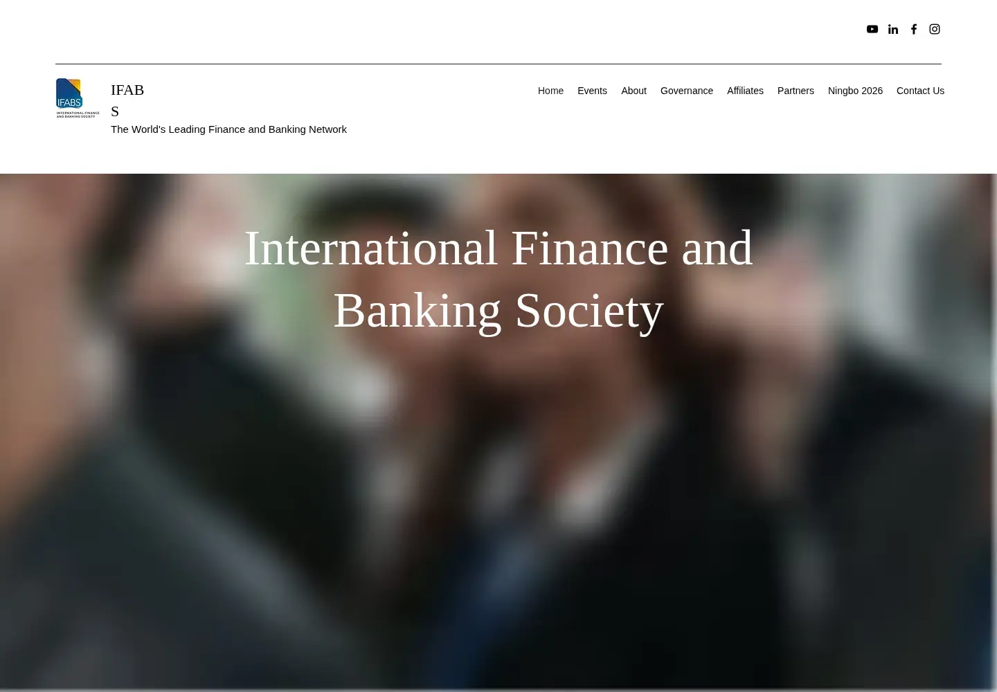 Screenshot of ifabs.org