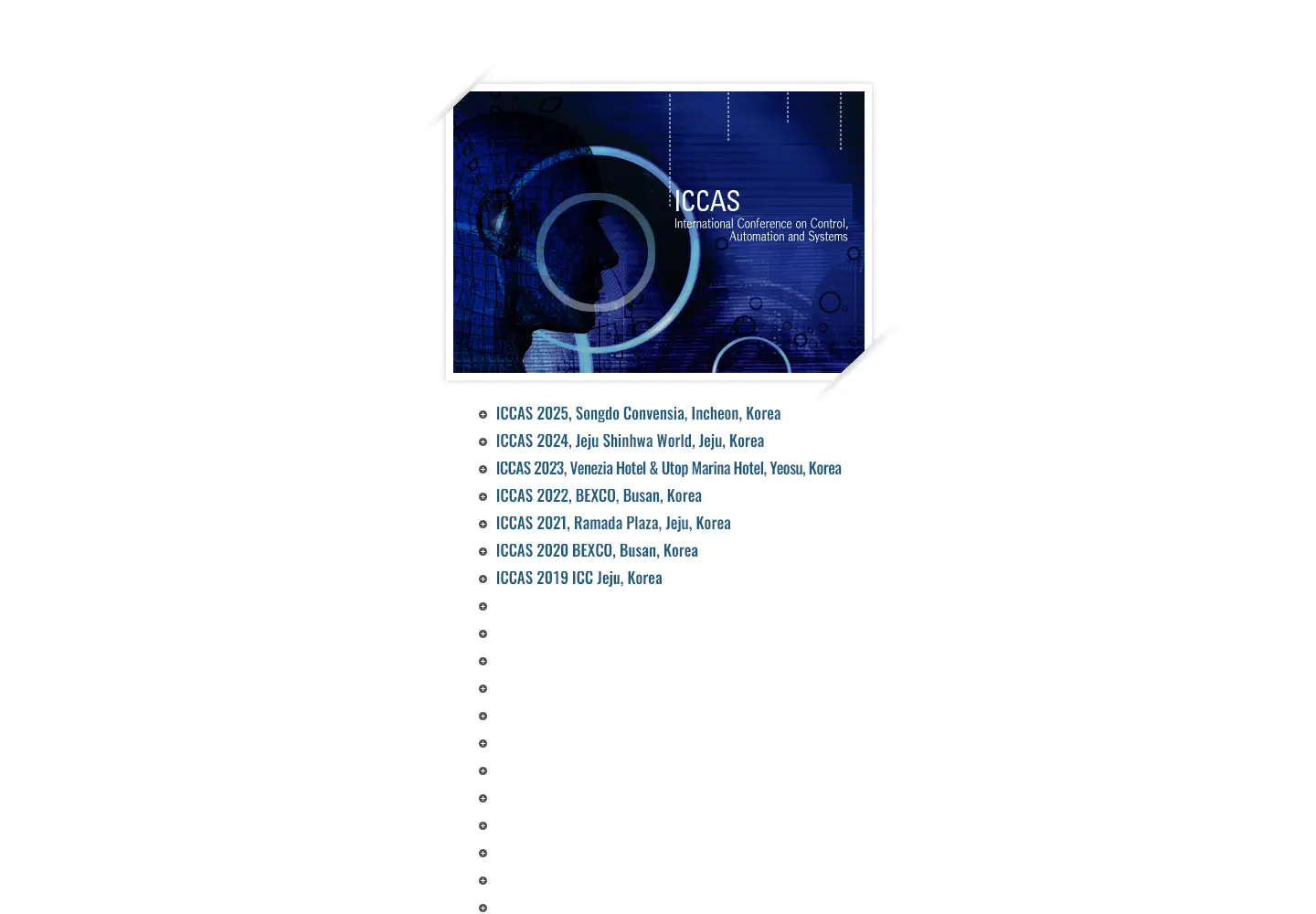 Screenshot of iccas.org