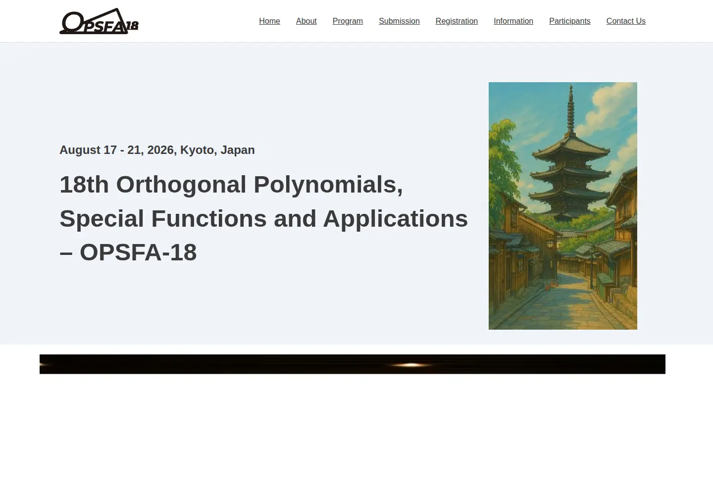 Screenshot of opsfa18.com
