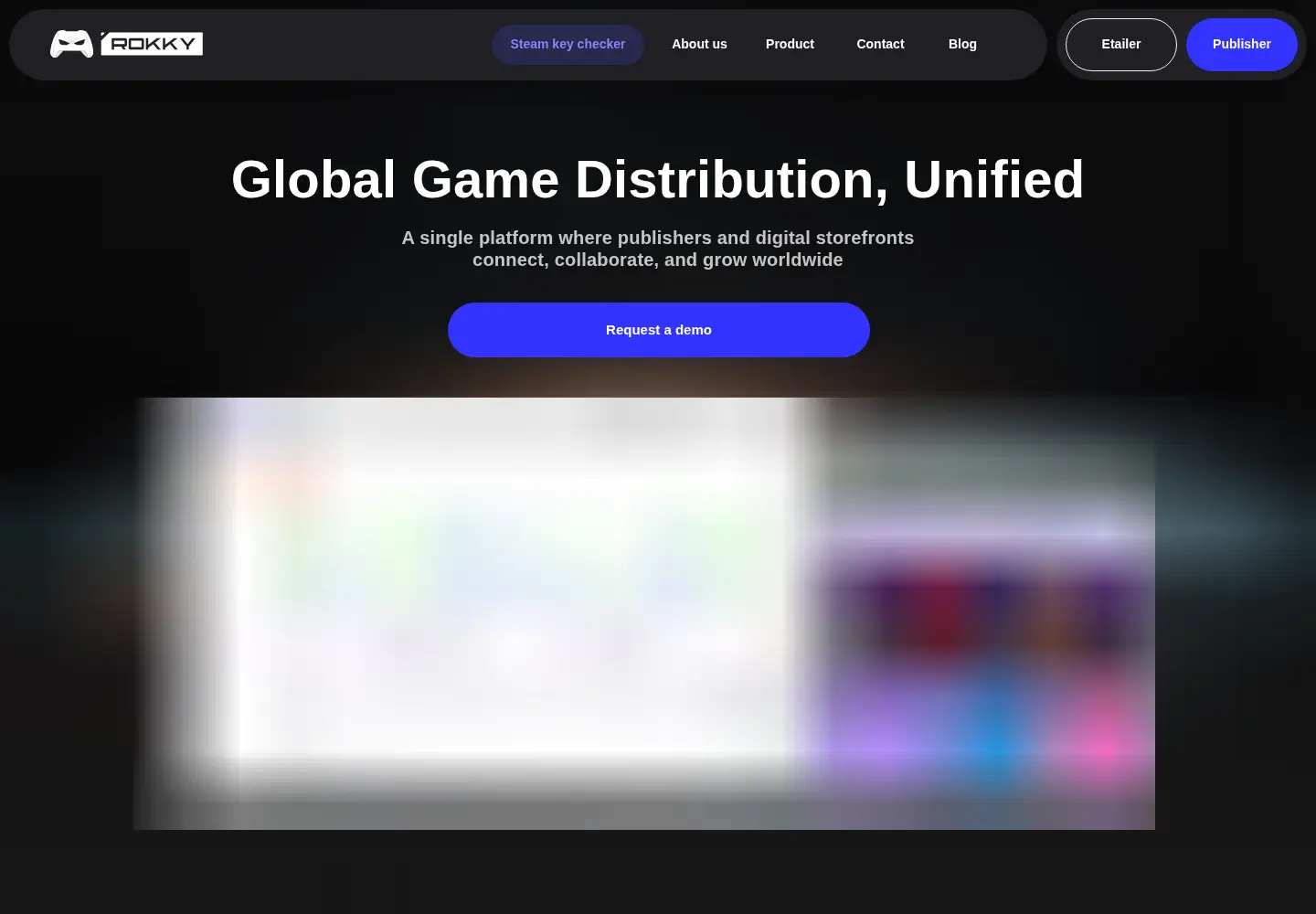 Screenshot of rokky.com