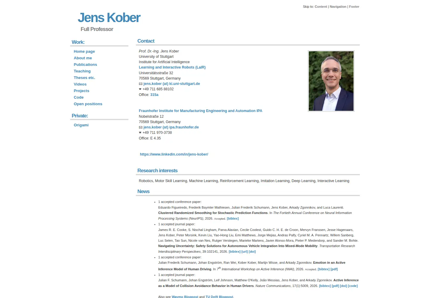 Screenshot of jenskober.de