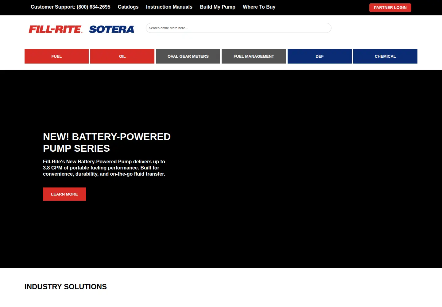 Screenshot of fillrite.com