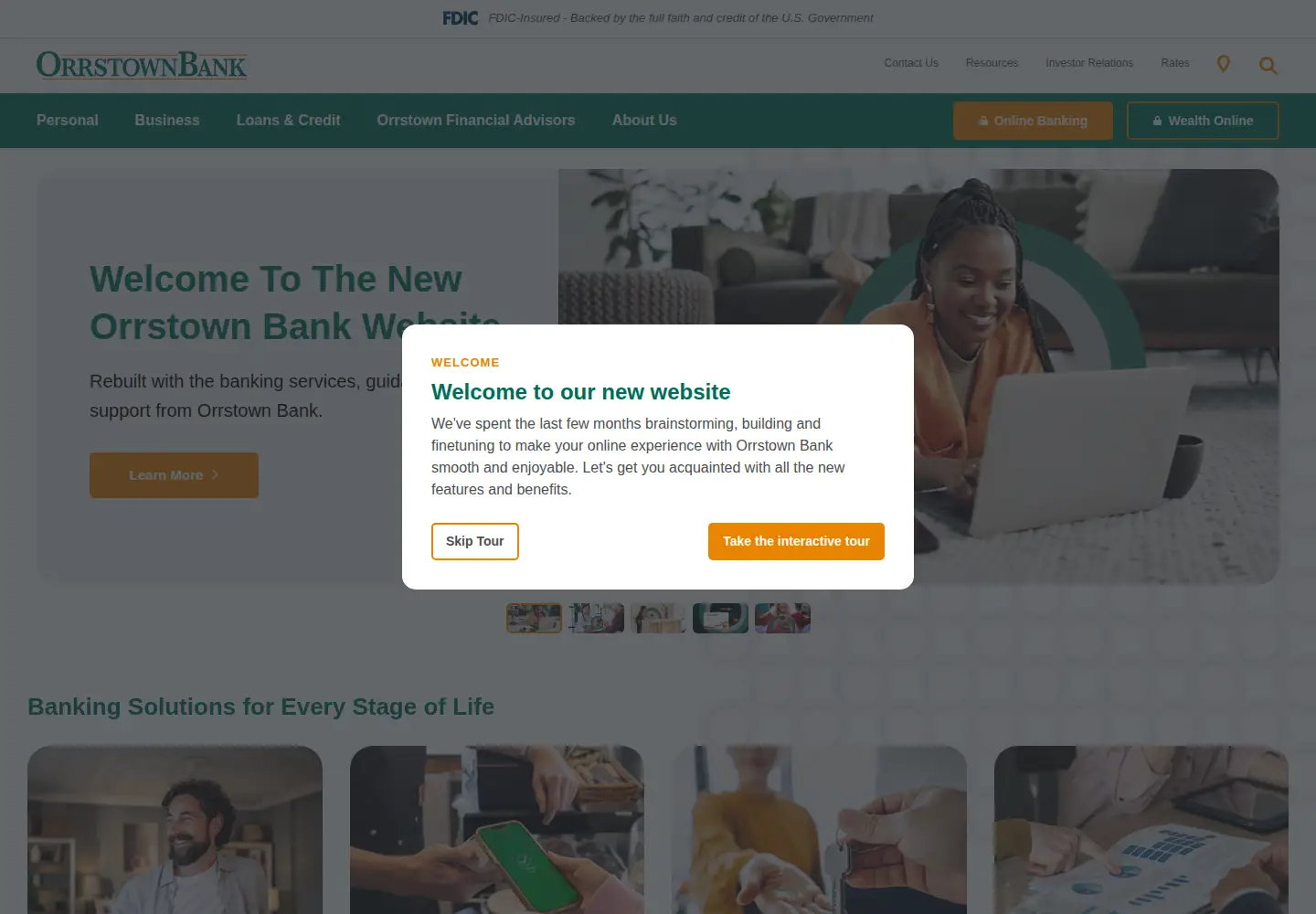 Screenshot of orrstown.com
