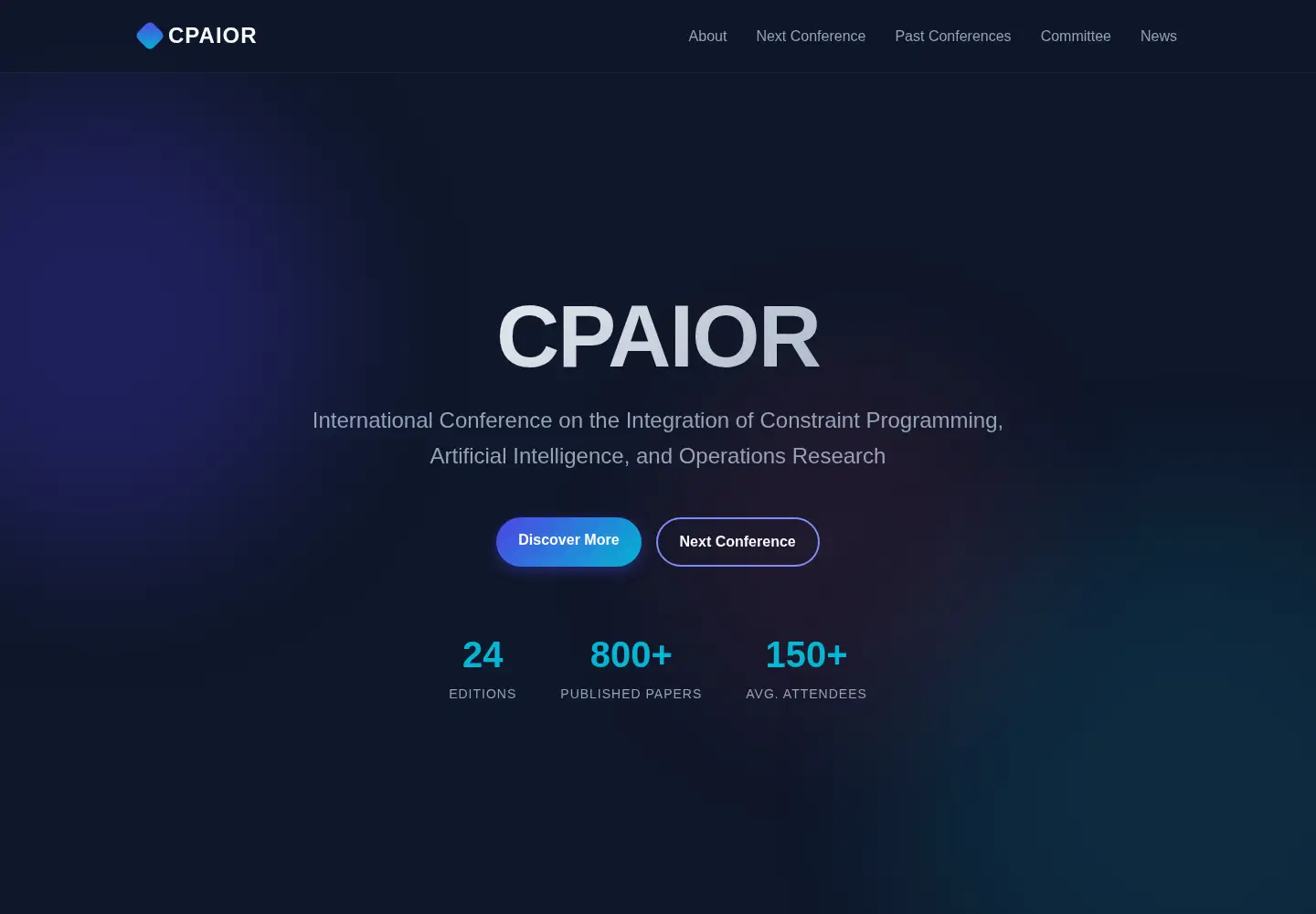 Screenshot of cpaior.org