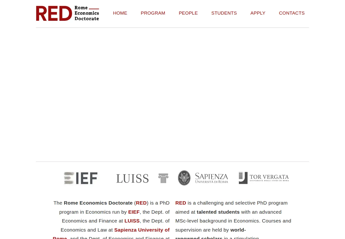 Screenshot of redphd.it