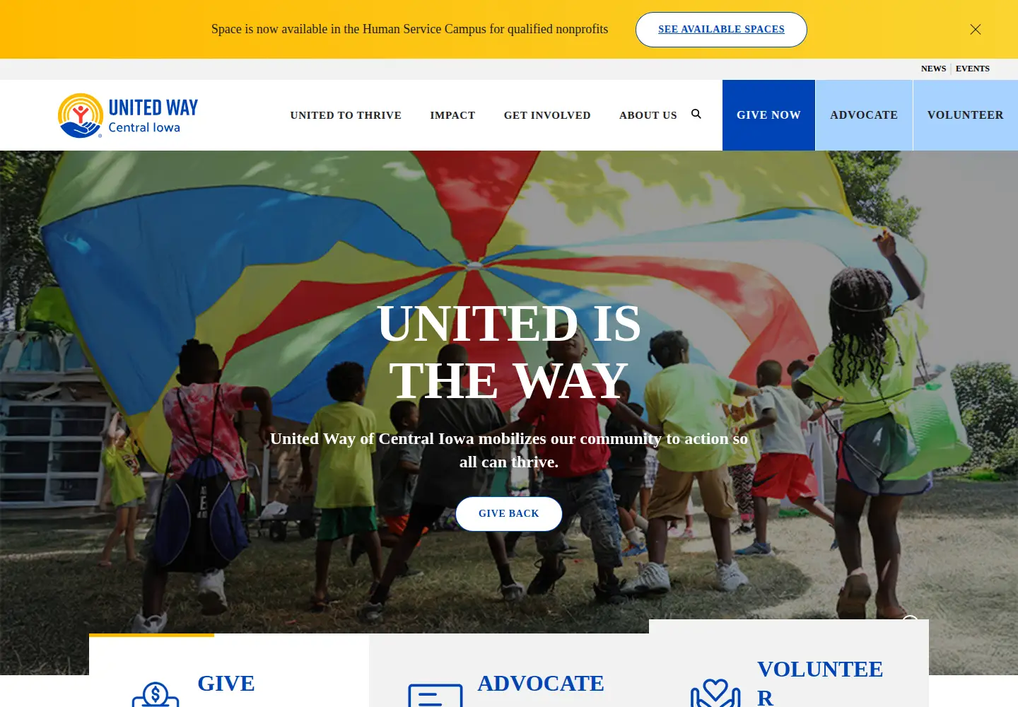 Screenshot of unitedwaydm.org