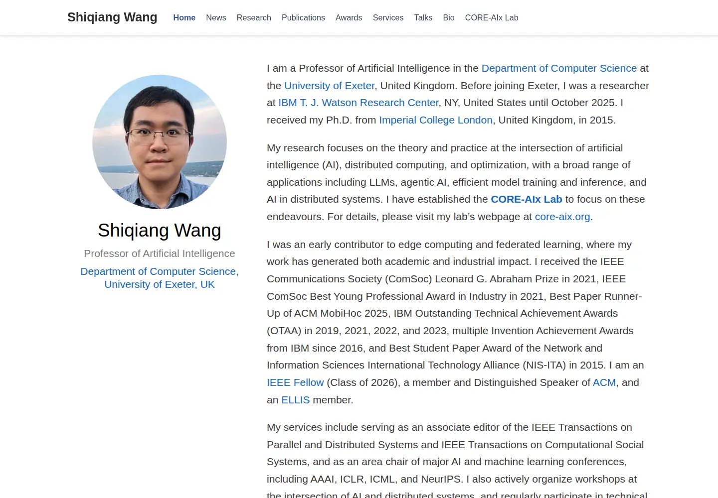 Screenshot of shiqiang.wang