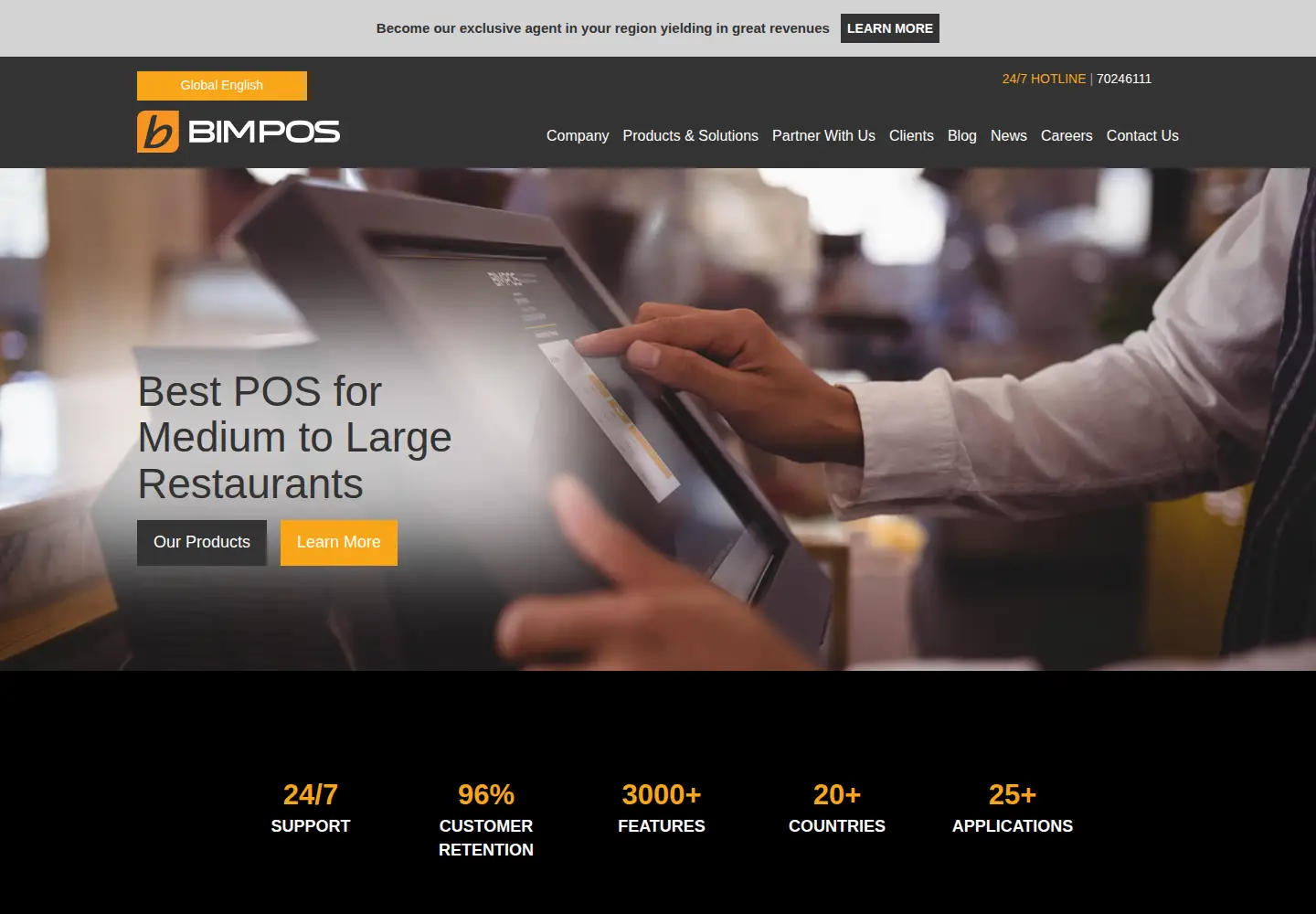 Screenshot of bimpos.com