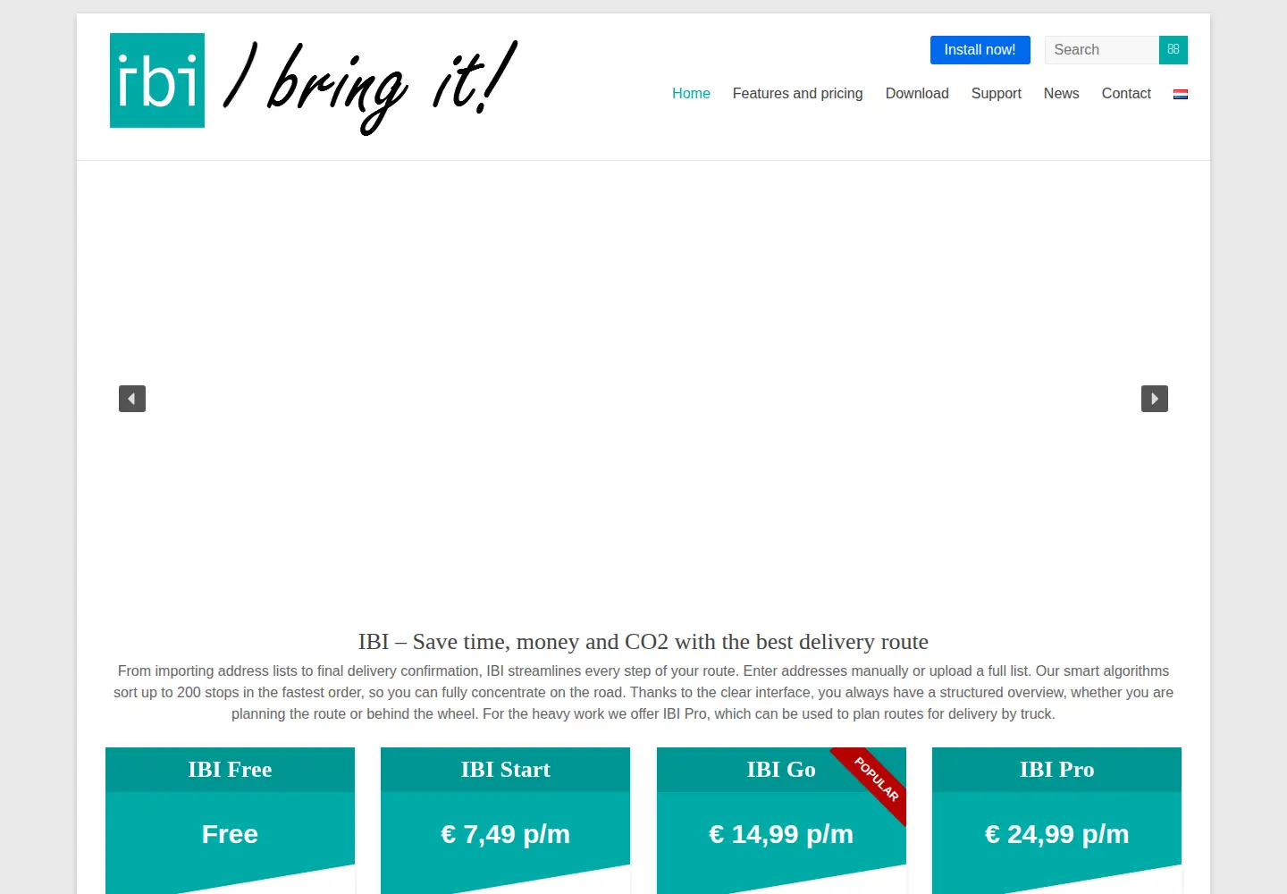 Screenshot of ibi-app.com
