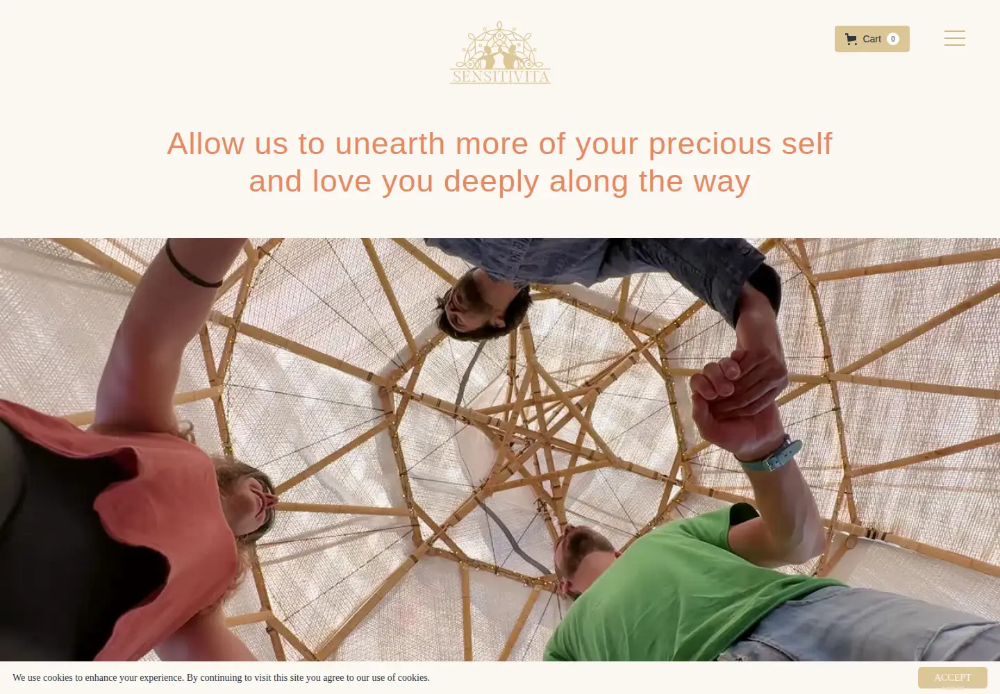 Screenshot of sensitivita.com