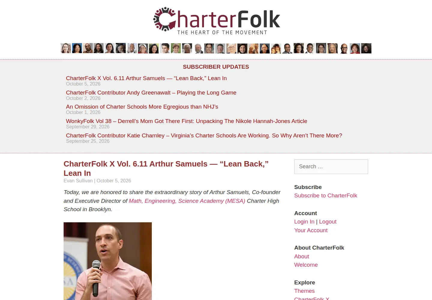 Screenshot of charterfolk.org