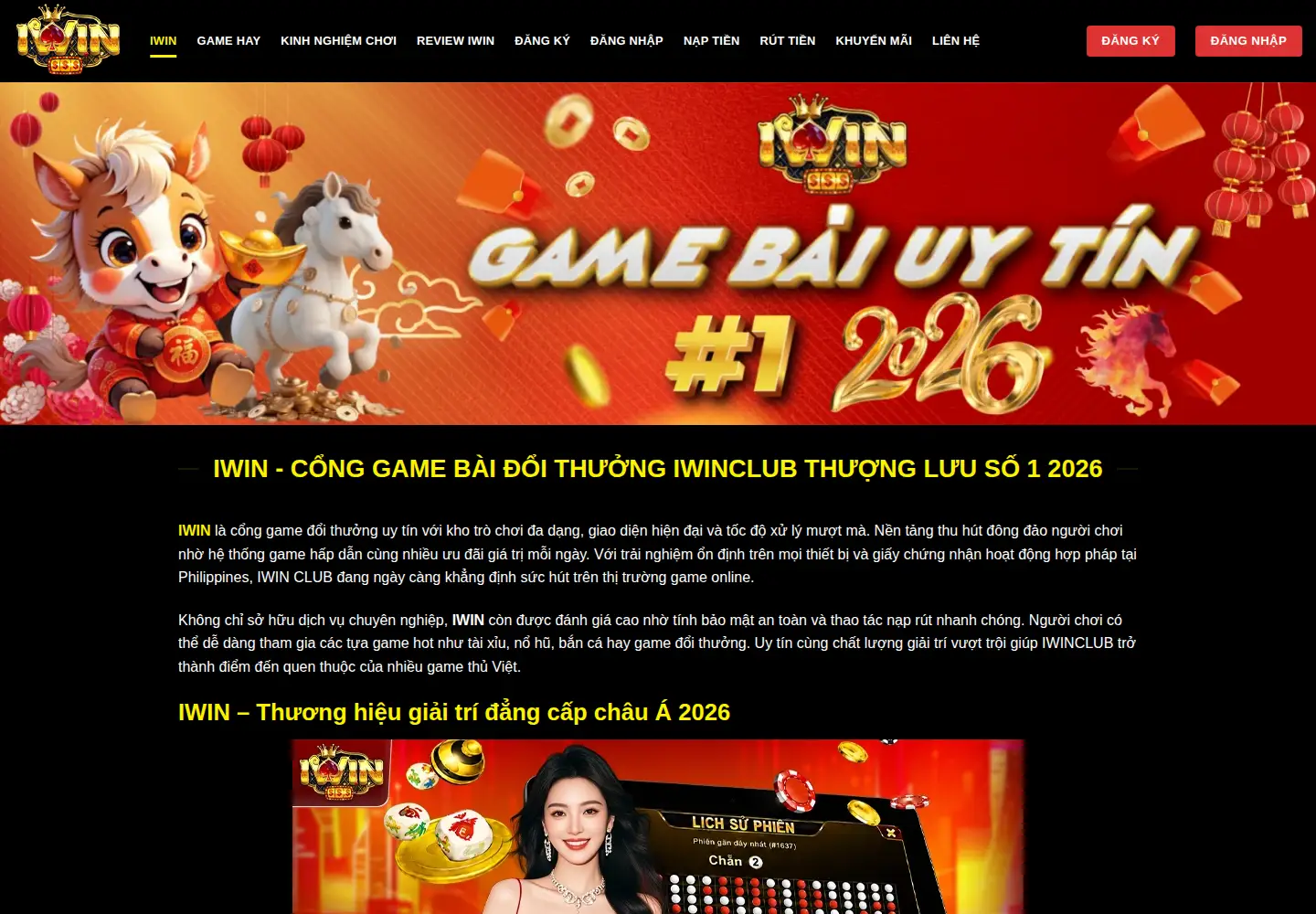 Screenshot of iwin365.org