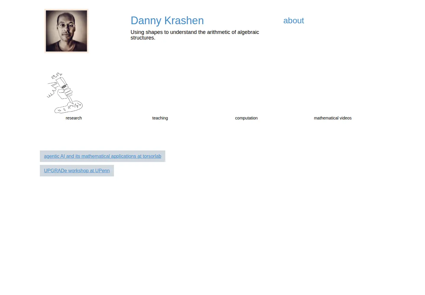 Screenshot of torsor.org
