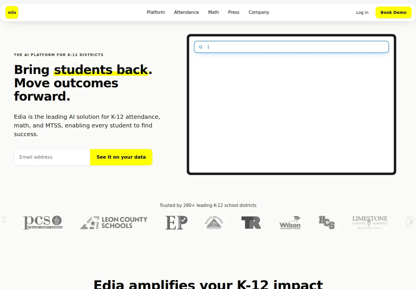 Screenshot of edia.app