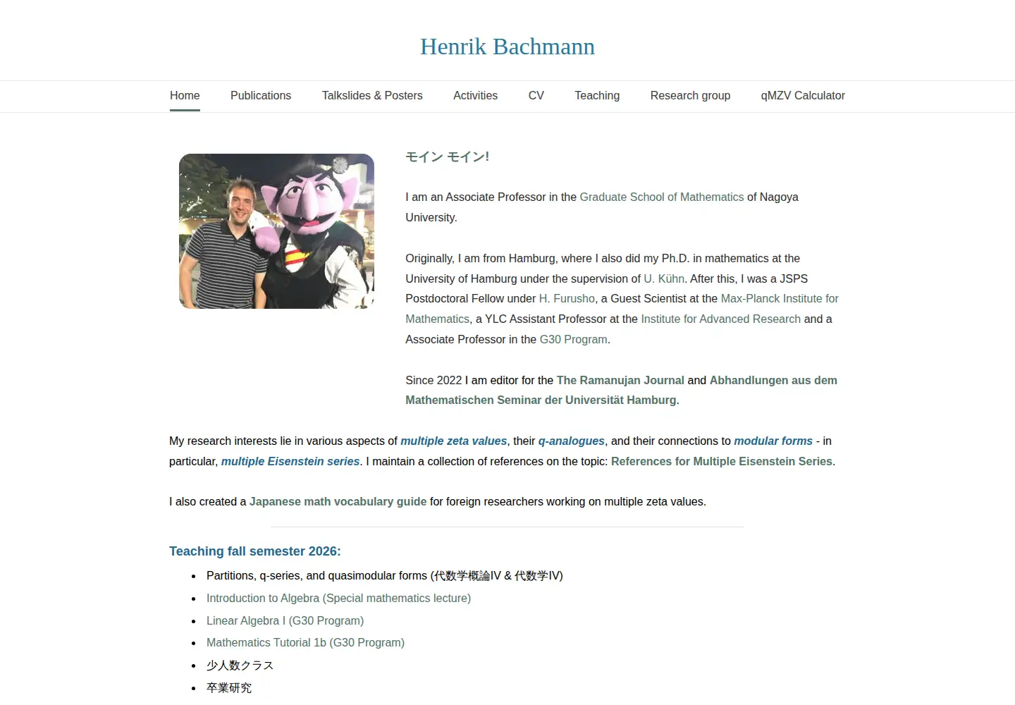 Screenshot of henrikbachmann.com