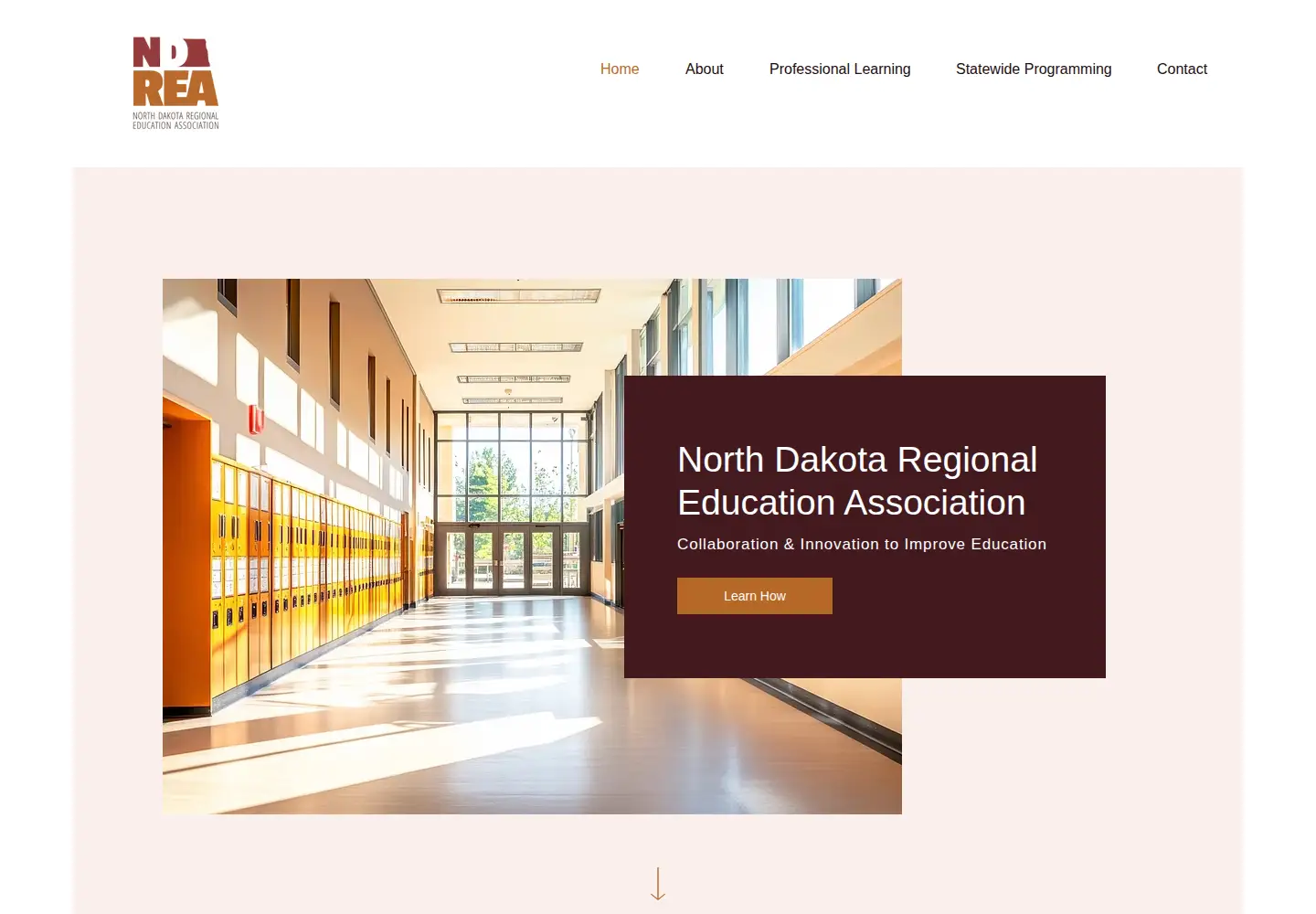 Screenshot of ndrea.org