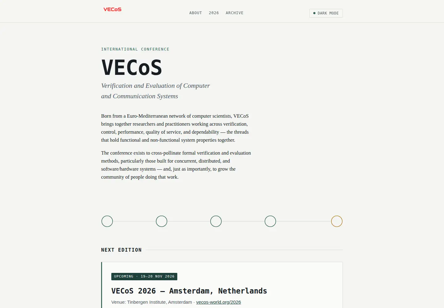 Screenshot of vecos-world.org