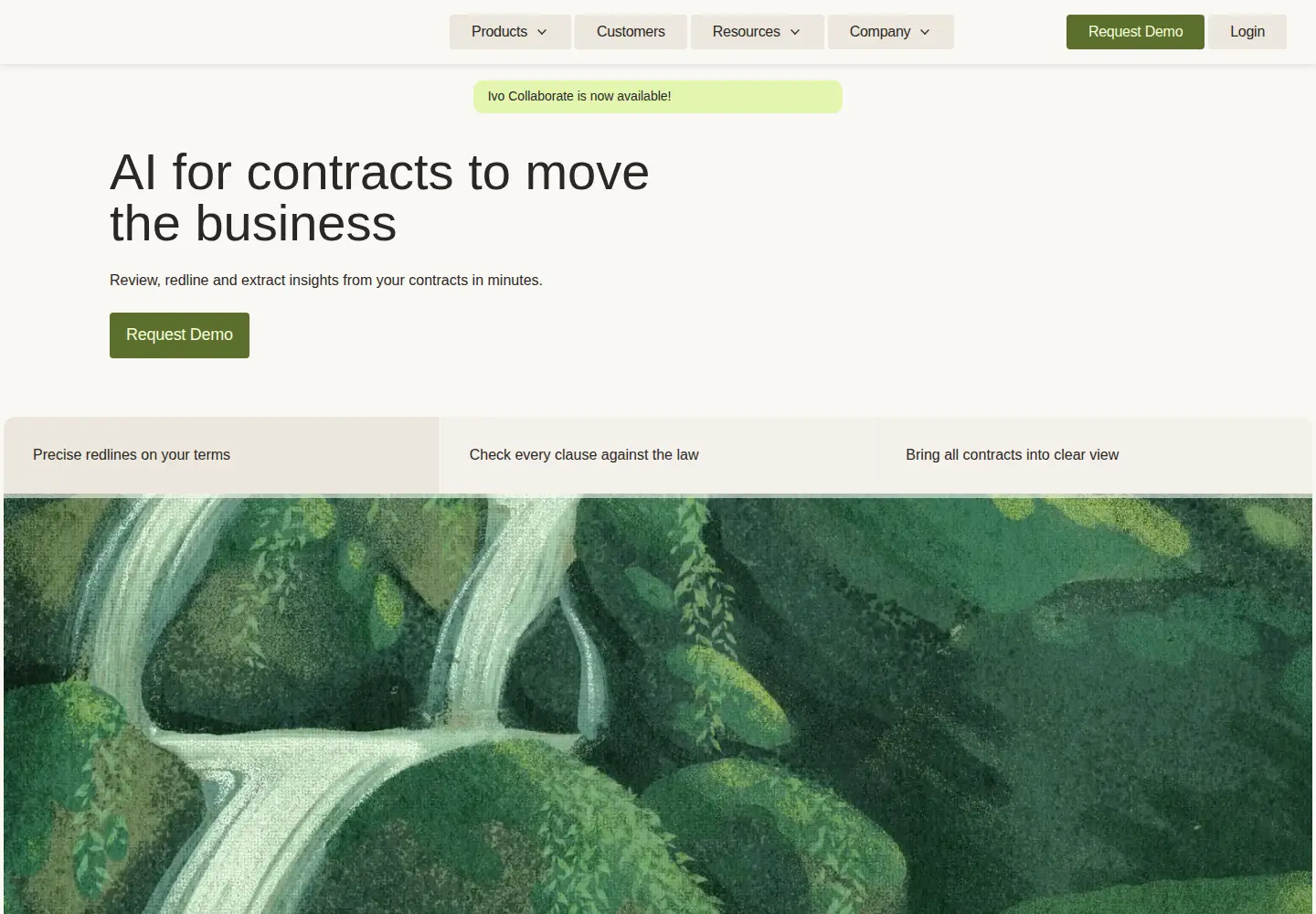 Screenshot of ivo.ai