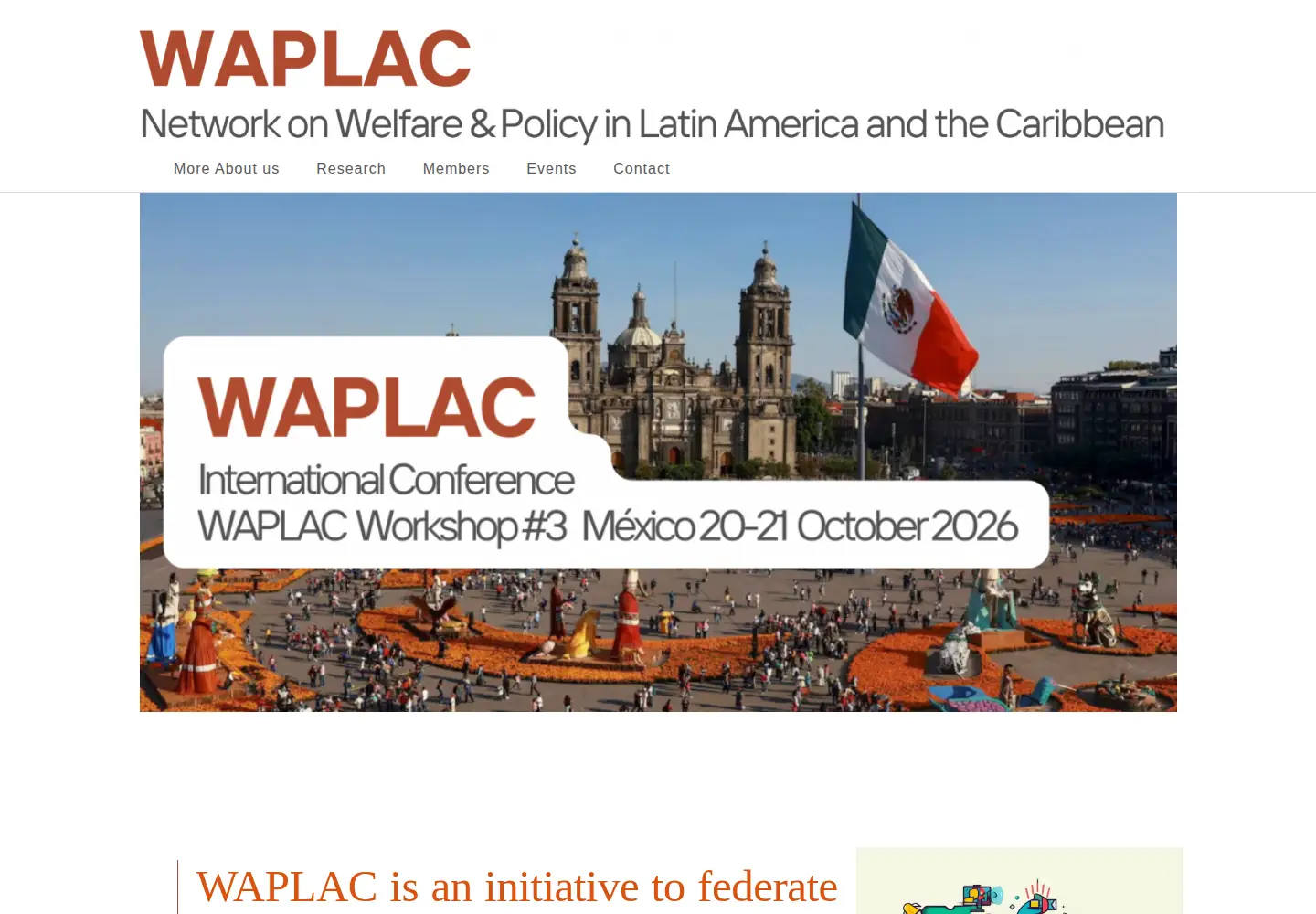 Screenshot of waplac.org