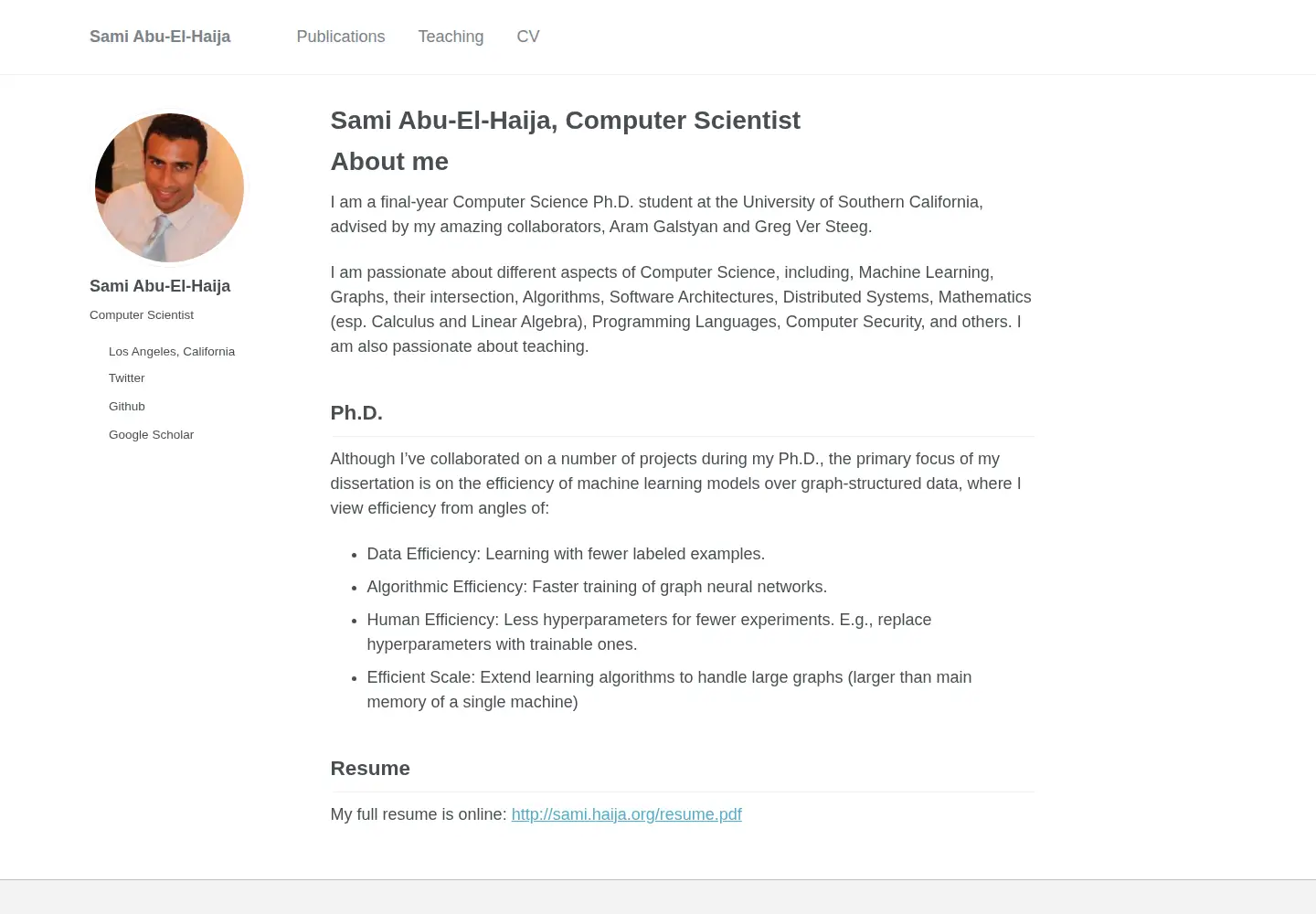 Screenshot of haija.org