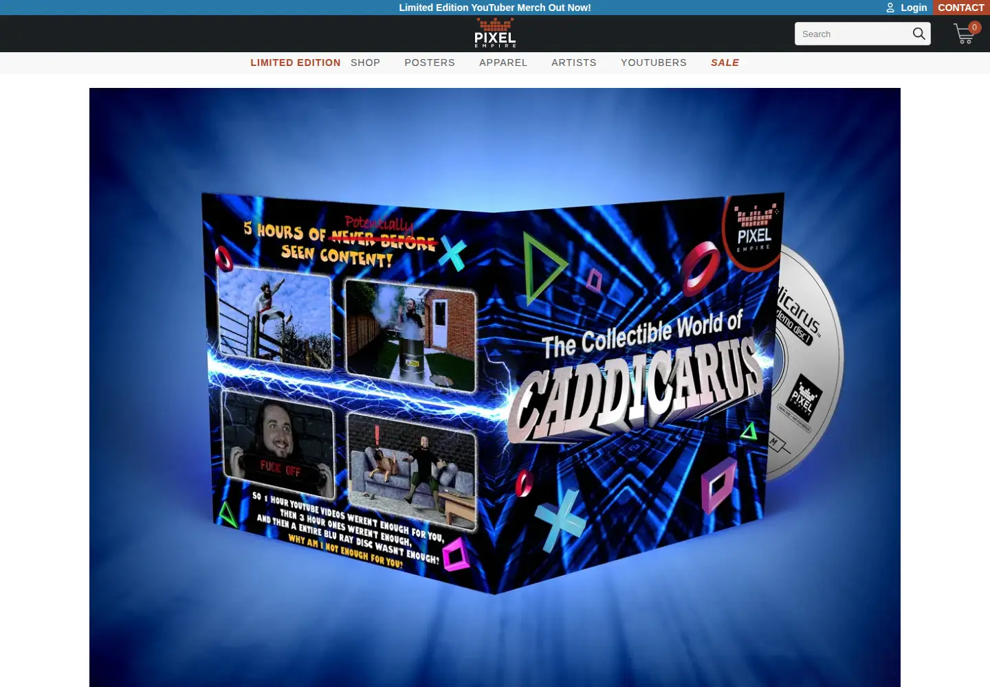 Screenshot of pixelempire.com