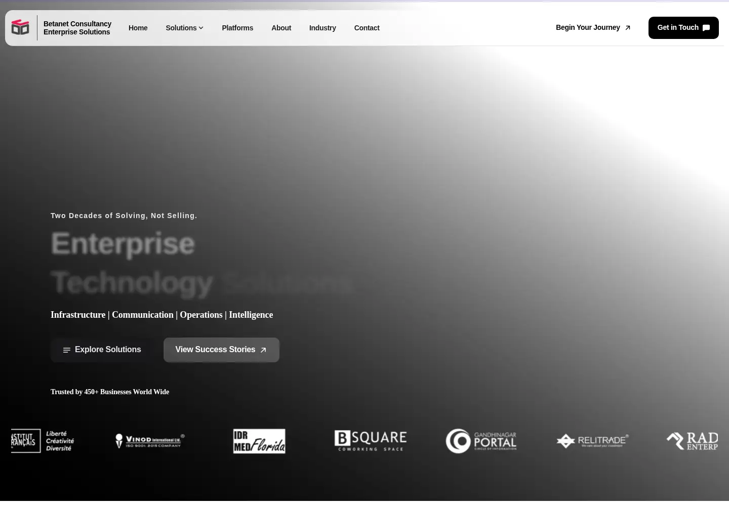 Screenshot of betanet.in
