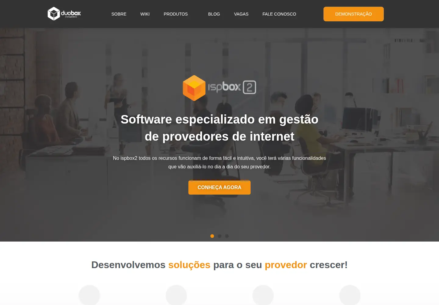 Screenshot of duobox.com.br
