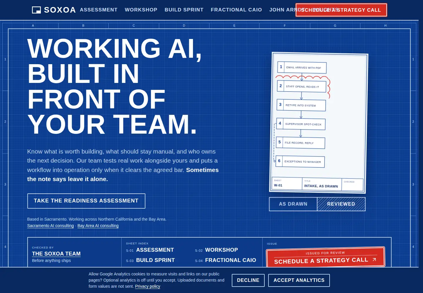 Captured homepage of soxoa.com in the current scan