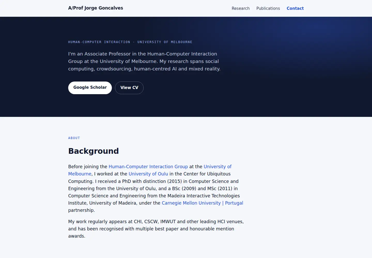 Screenshot of jorgegoncalves.com