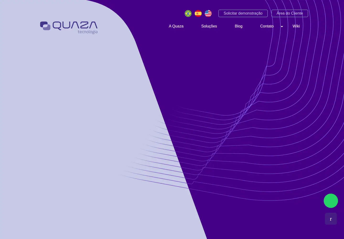 Screenshot of quazatecnologia.com.br