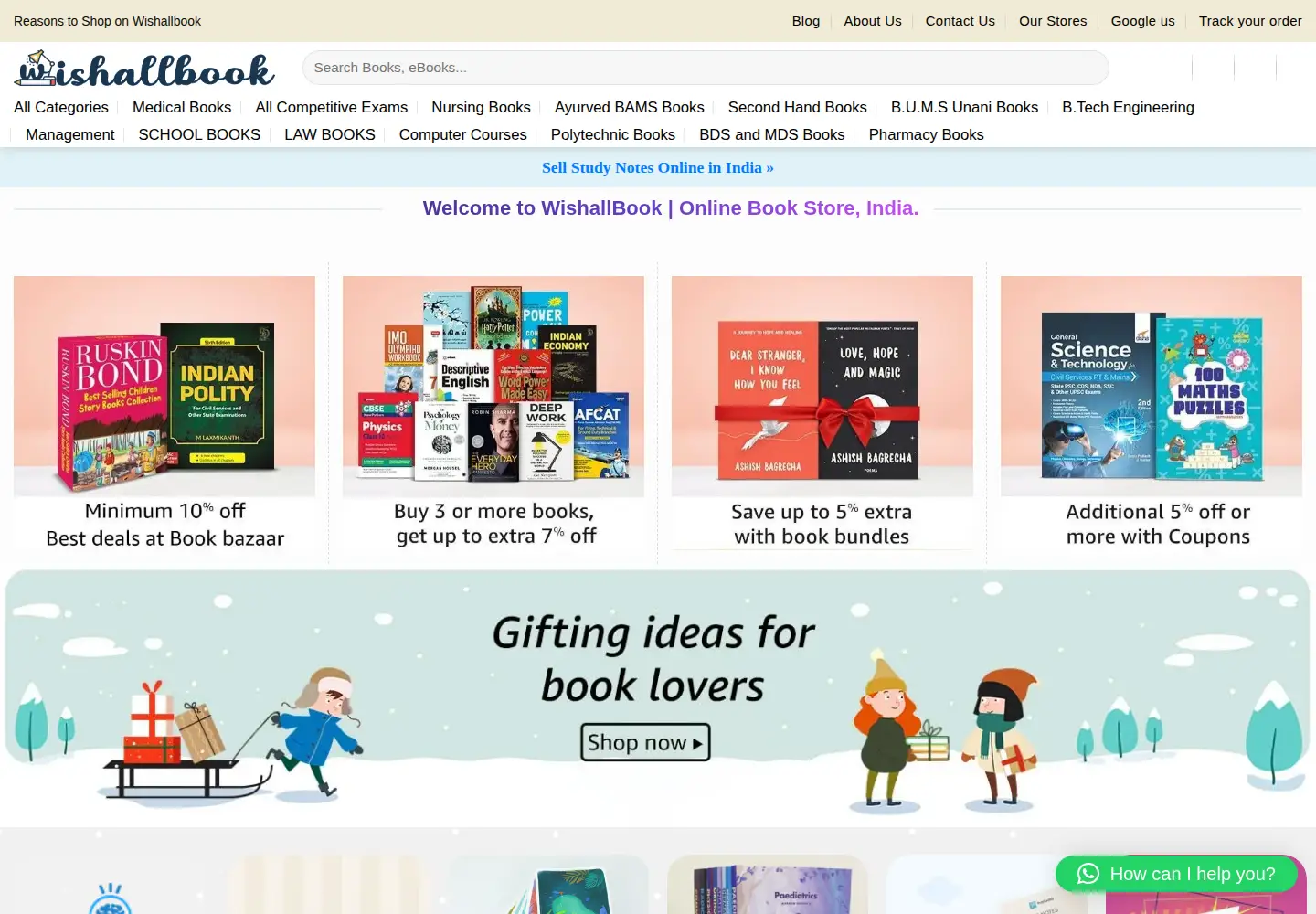 Screenshot of wishallbook.com
