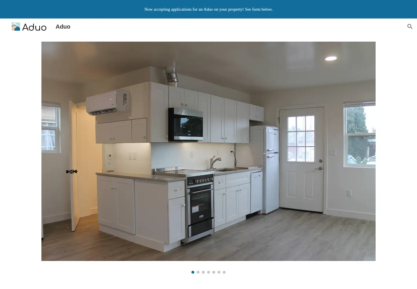 Screenshot of aduo.org