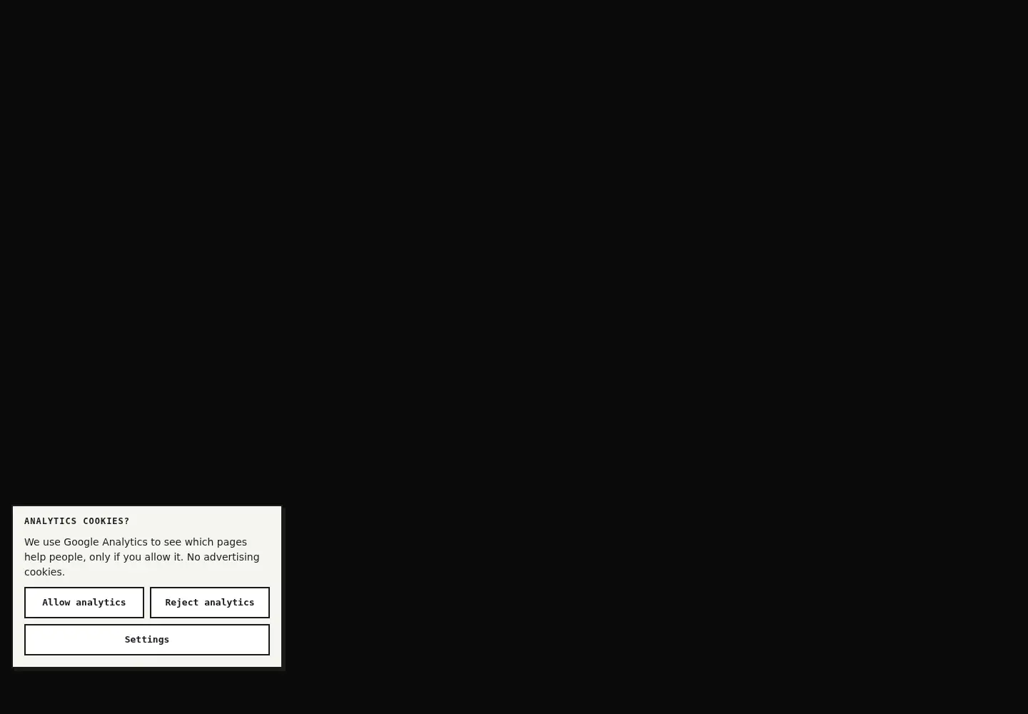 Captured homepage of nuvix.studio in the current scan