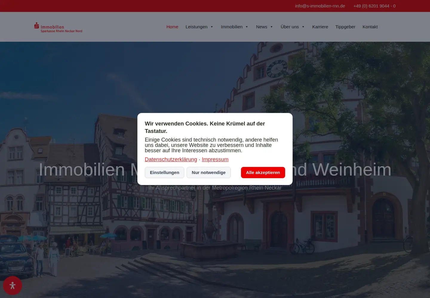 Screenshot of s-immobilien-rnn.de