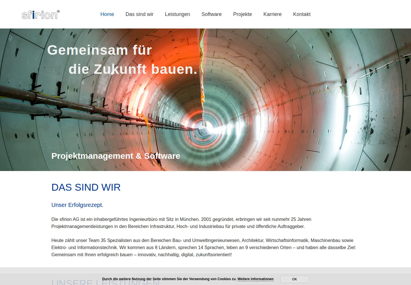 Screenshot of sfirion.de