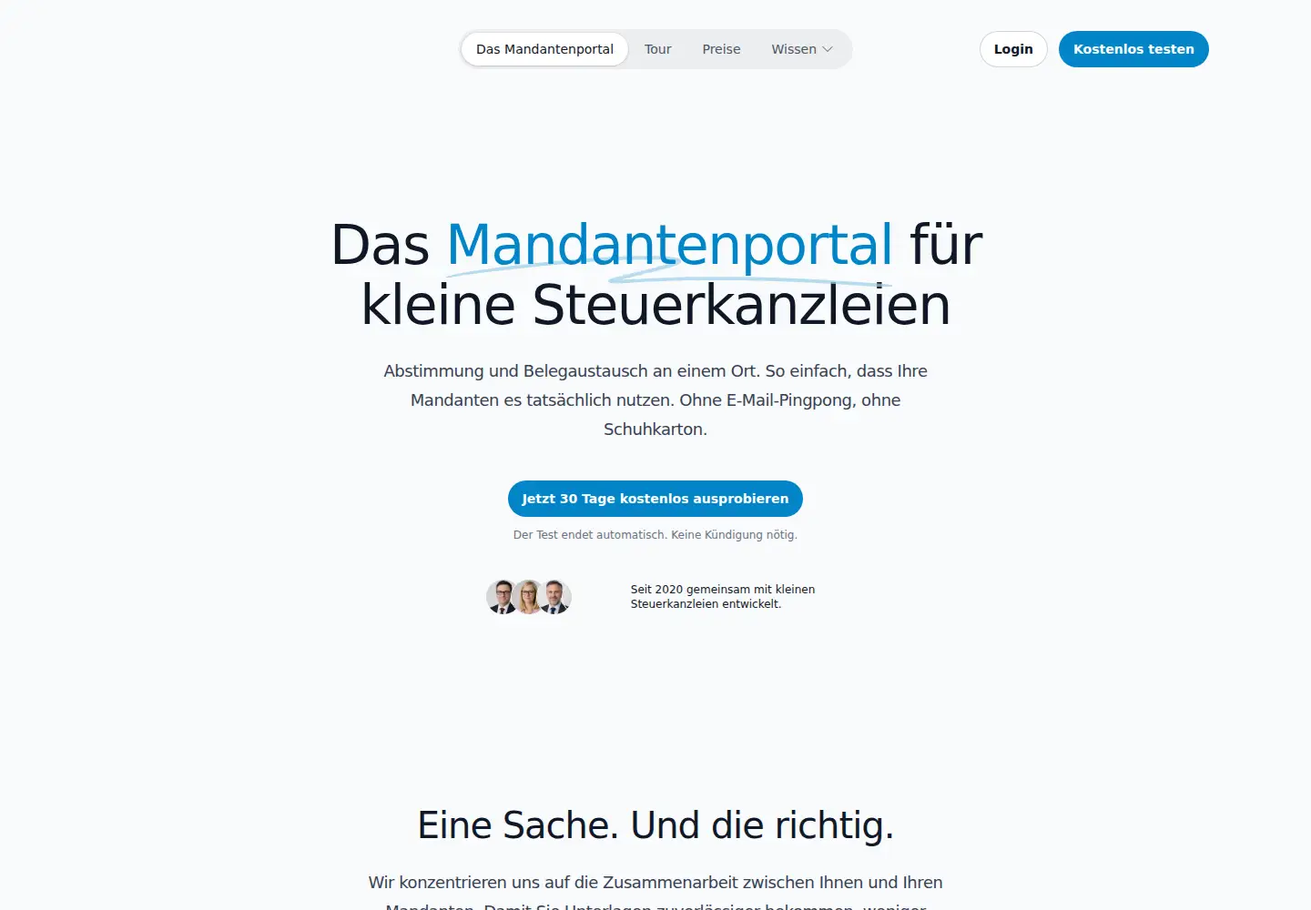 Captured homepage of taxaro.de in the current scan