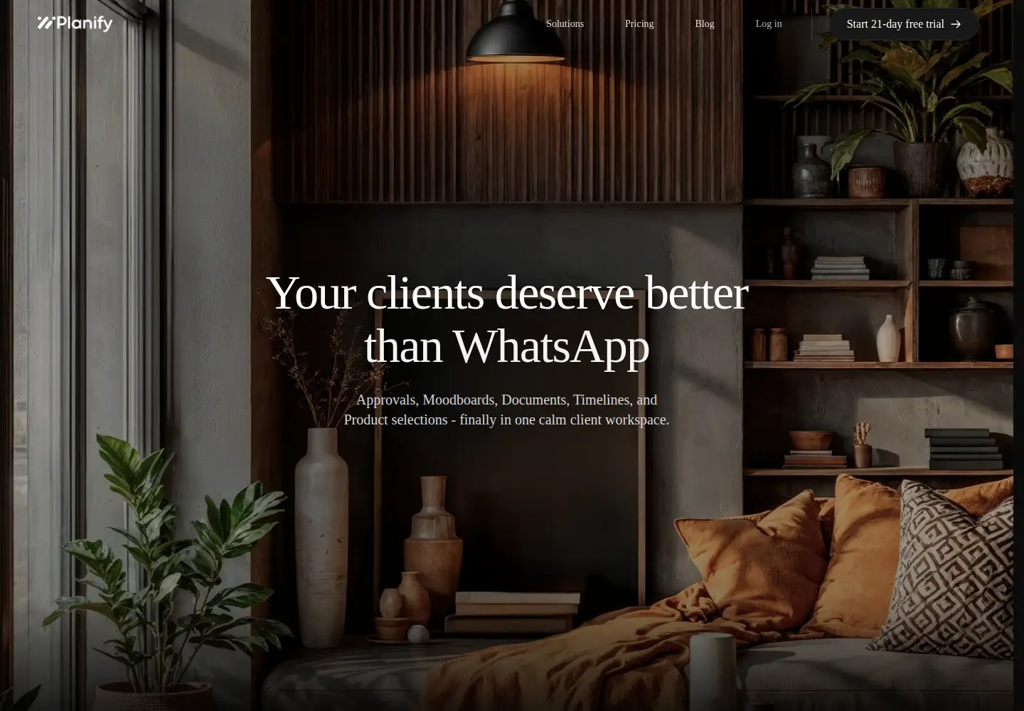 Screenshot of planify.design