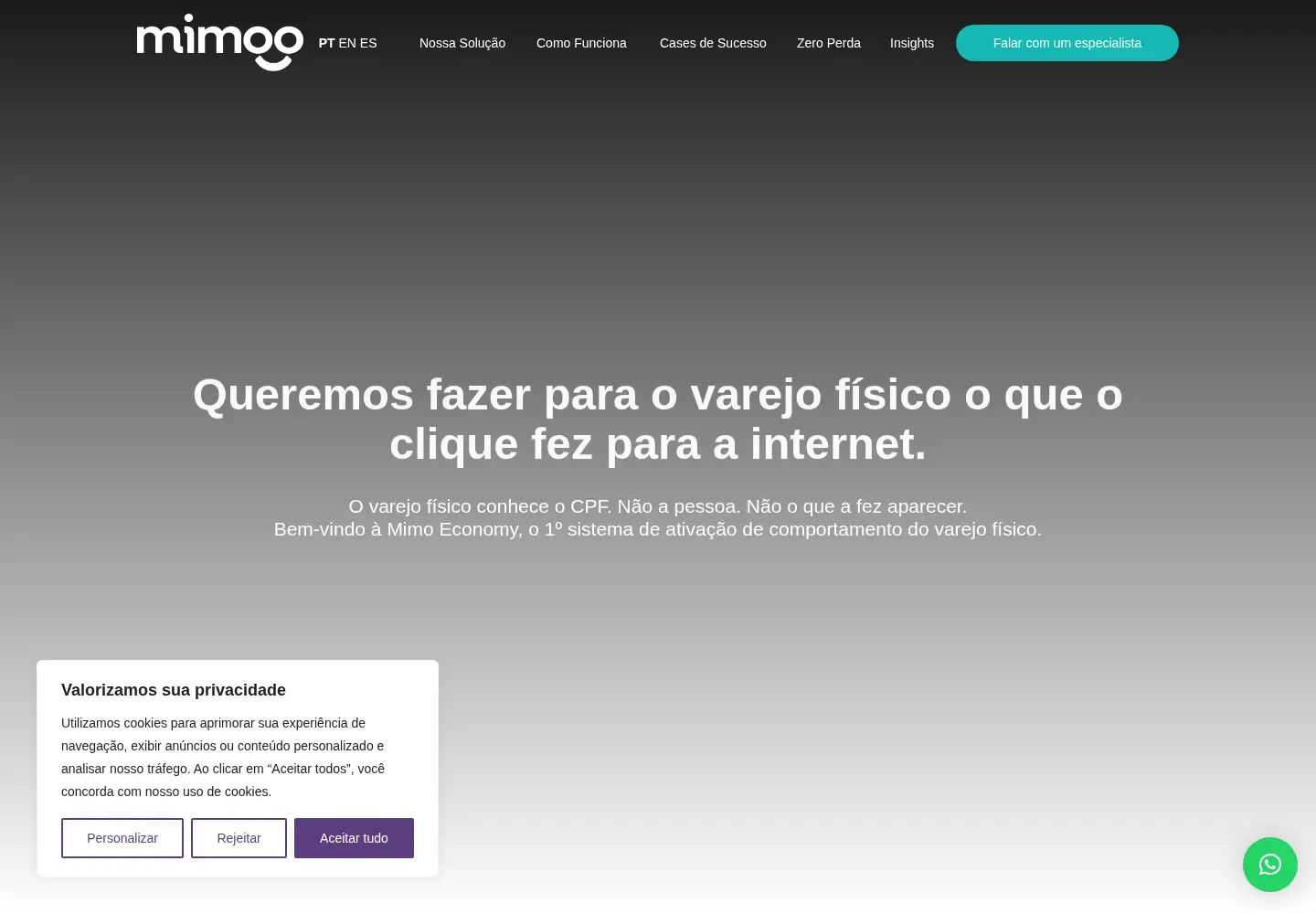 Screenshot of mimoo.dev