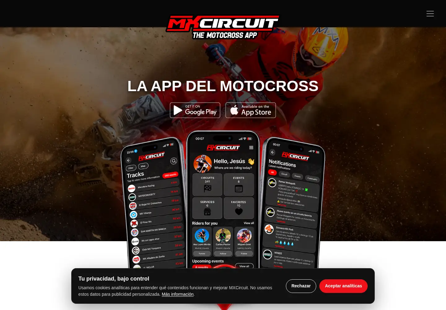 Screenshot of mxcircuit.es