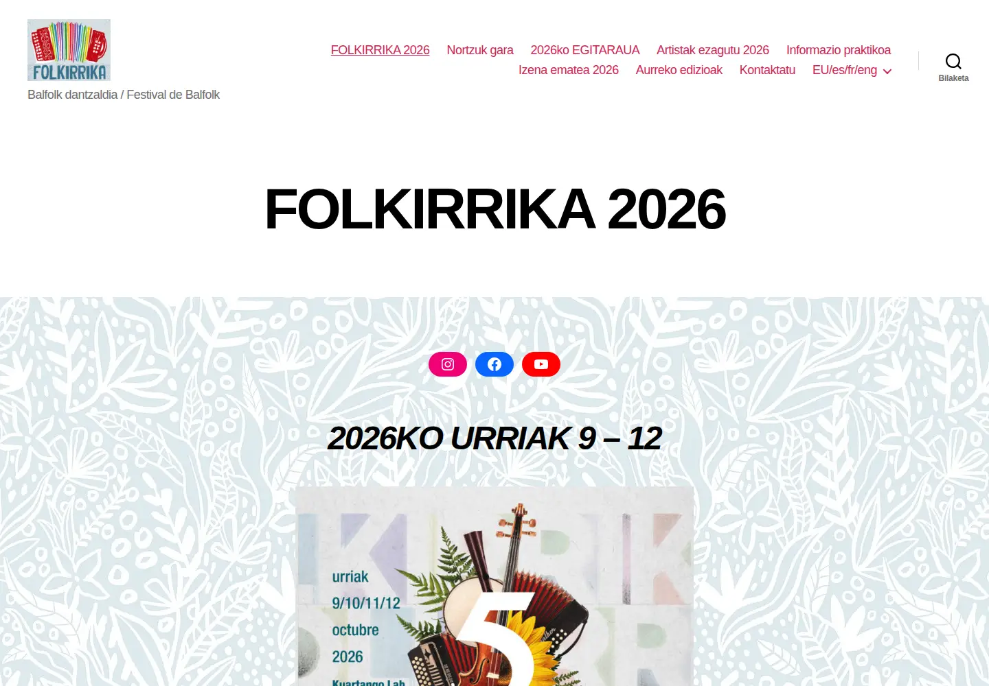 Screenshot of folkirrika.eus