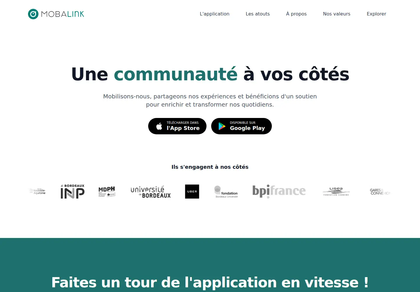 Screenshot of mobalink.fr
