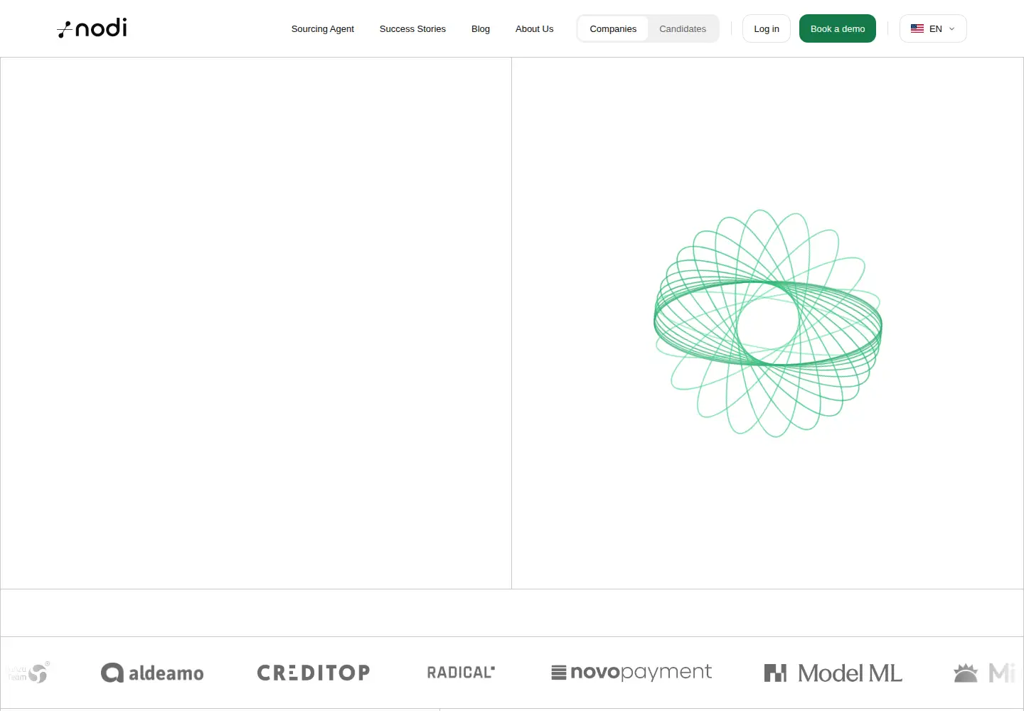 Screenshot of nodi.global