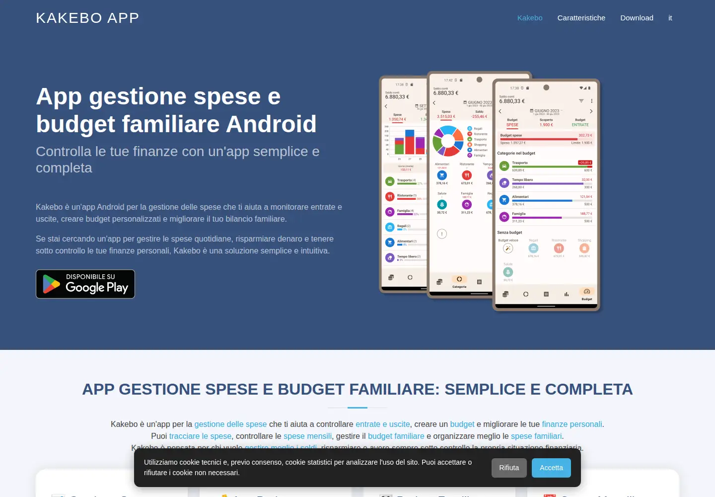 Screenshot of appkakebo.it