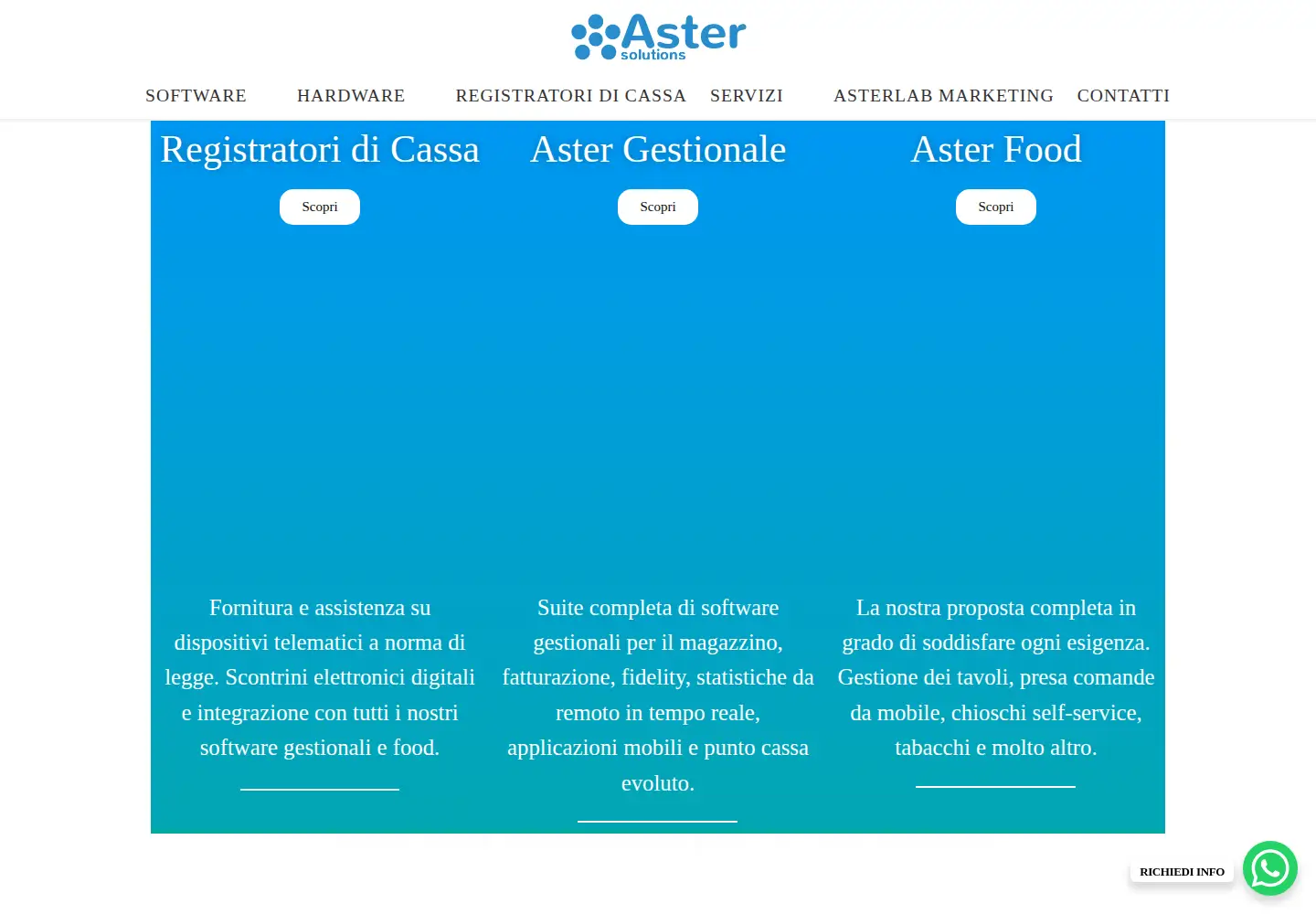 Screenshot of astersoftware.it