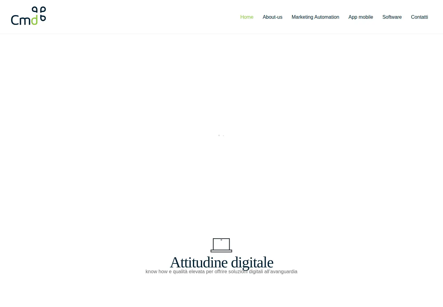 Screenshot of cmdapp.it