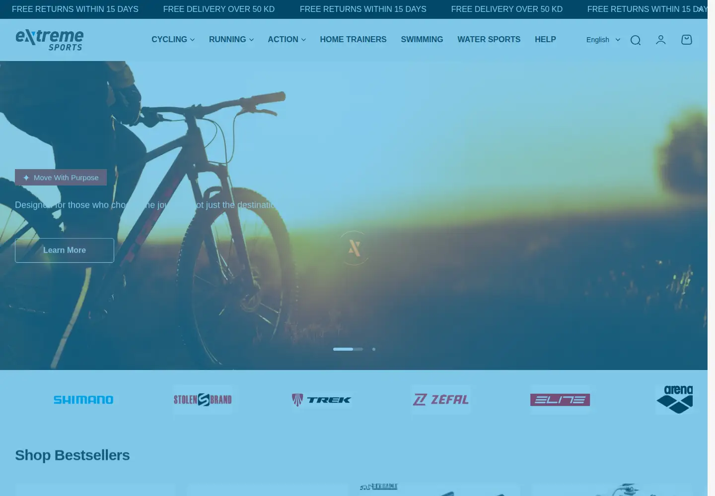 Screenshot of extreme.com.kw